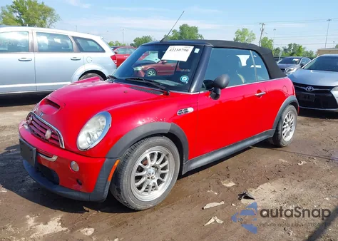 2006 Mini Cooper S из США, поврежденный, VIN WMWRH33596TK58563